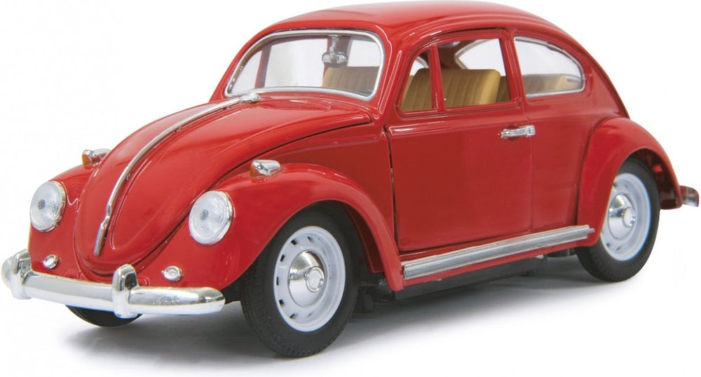 Jamara rc vw beatle classic die-cast jongens 27 mhz rood 1:18