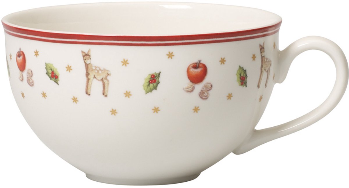 Villeroy boch toy’s delight ontbijtkop - 0,3 l - kerst
