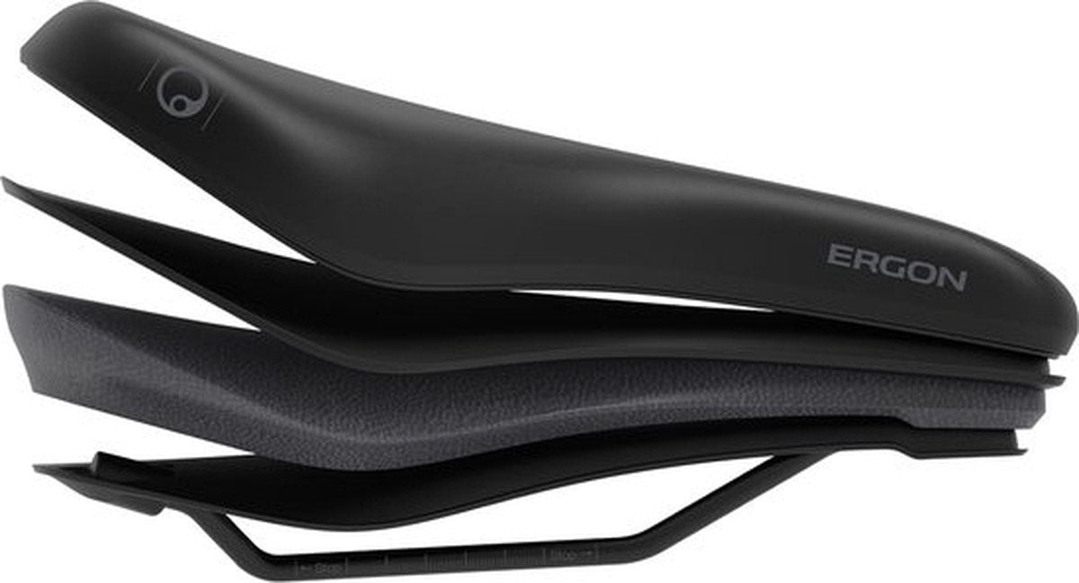 Ergon zadel SC Core dames ML zwart