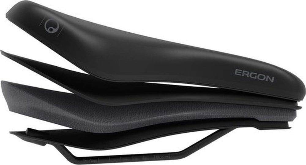 Ergon zadel SC Core dames ML zwart