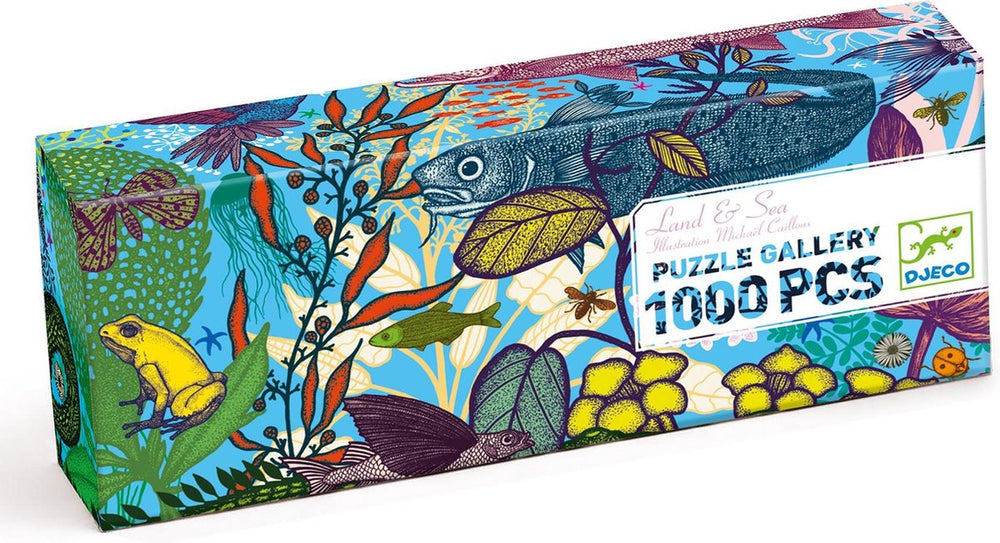 Djeco - puzzel - land and sea - 1000 stukjes