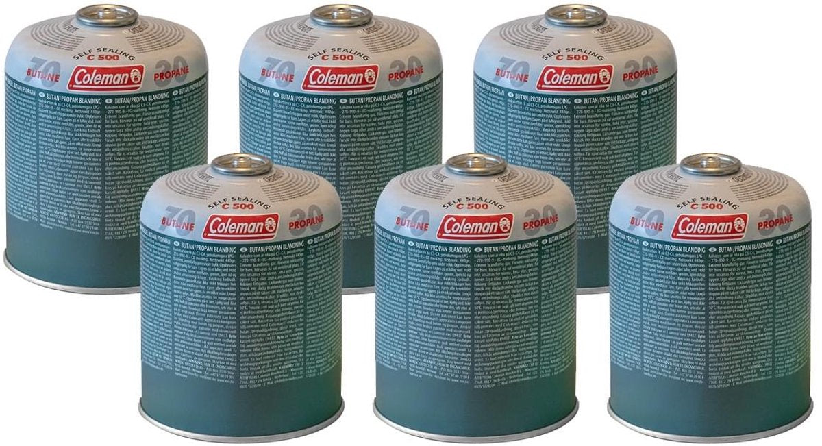 Coleman - 3000006423 - cartridge c500 value 6pack - patroon