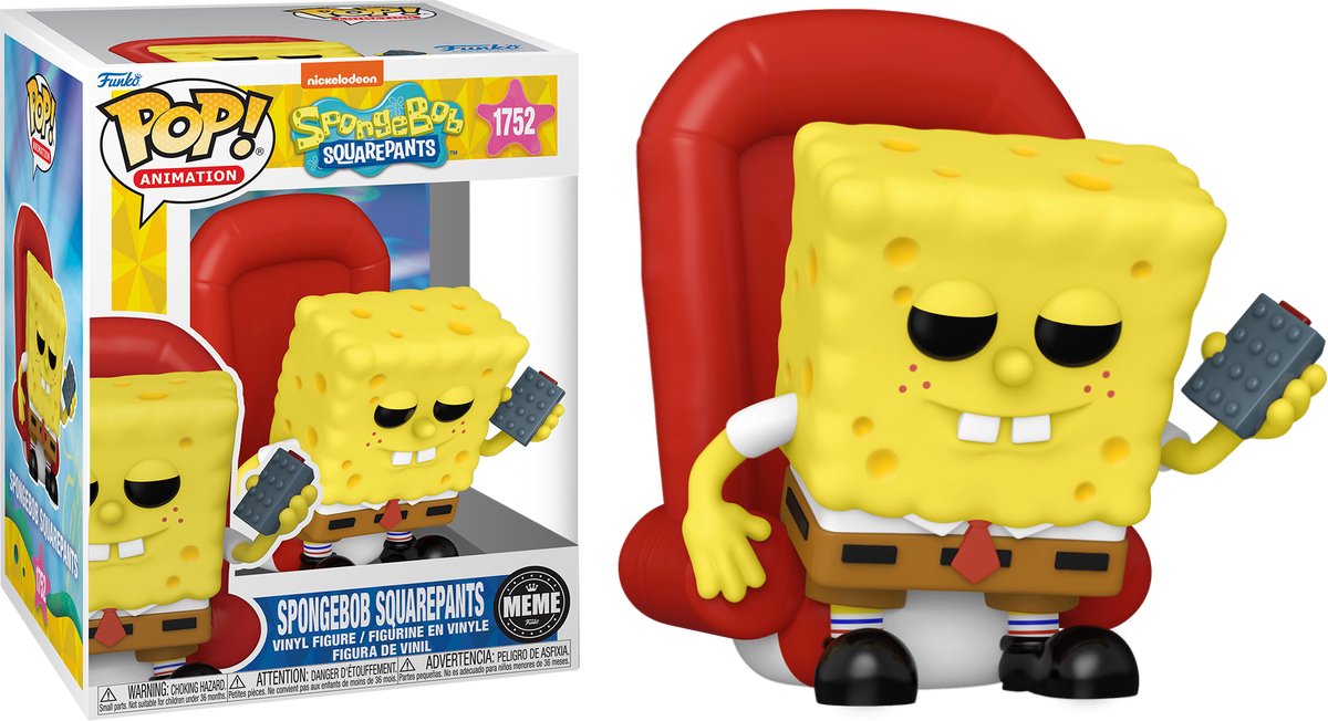 Funko pop! meme animation: spongebob squarepants