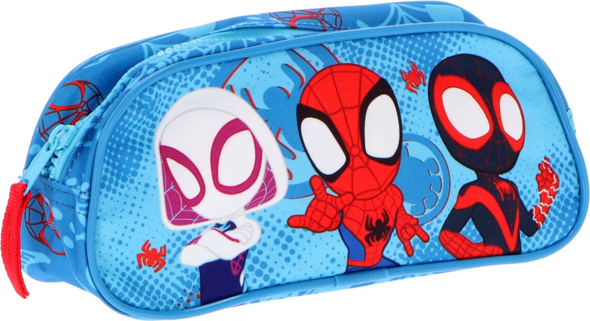 Undercover spiderman - spidey etui voor kinderen - spiderman schoolspullen