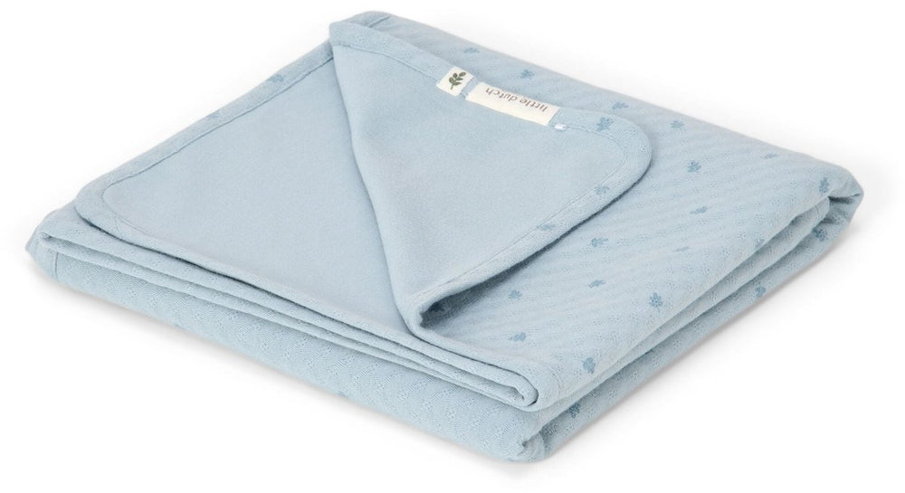 Little dutch wiegdeken - blauw - essentials