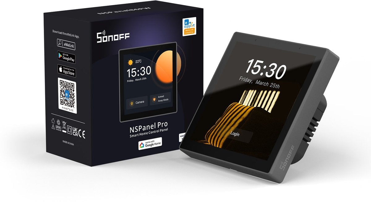Sonoff - nspanel86pb - schakelaar