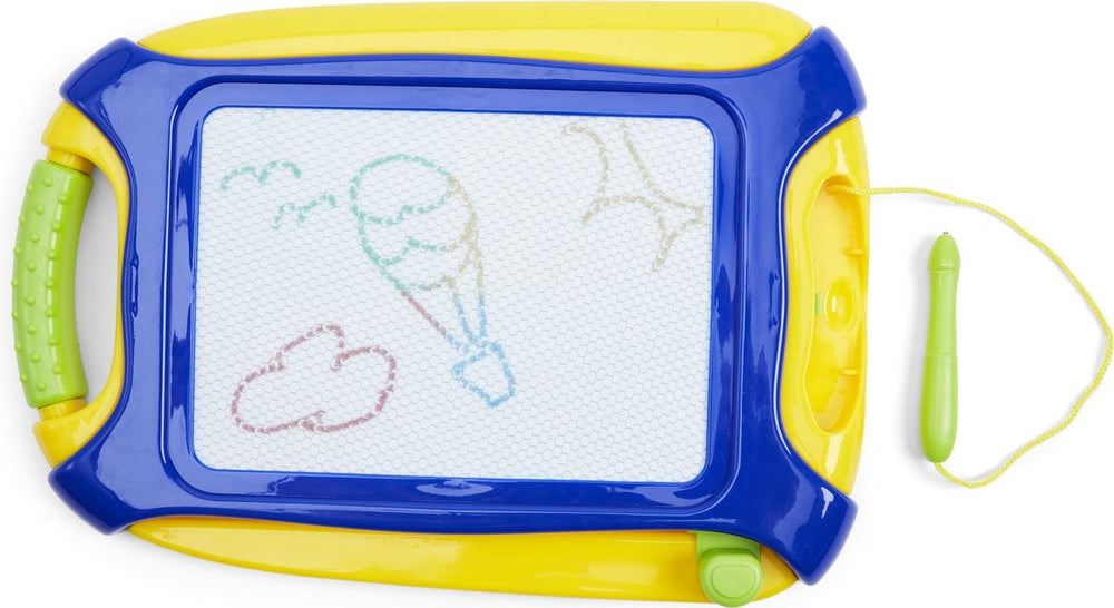 Johntoy kids art magnetisch kleuren tekenbord 26x18 cm