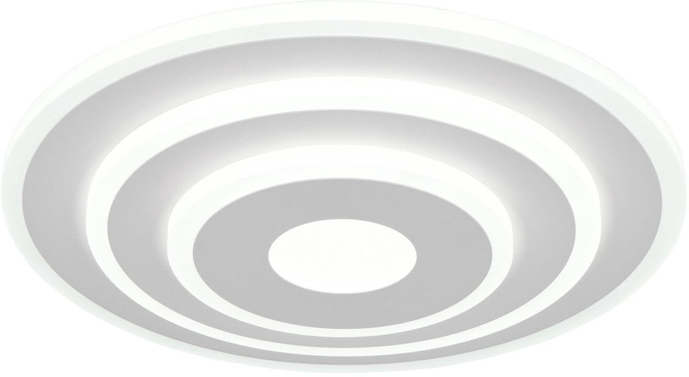 Rl live your light reality goya - plafondlamp - wit mat - incl. 1x smd 35 w - afstandsbediening - geintegreerde dimmer - traploos instelbare lichtkleur - nachtlampje - dimbaar met schakelaar - wand- en plafondmontage - geheugenfunctie