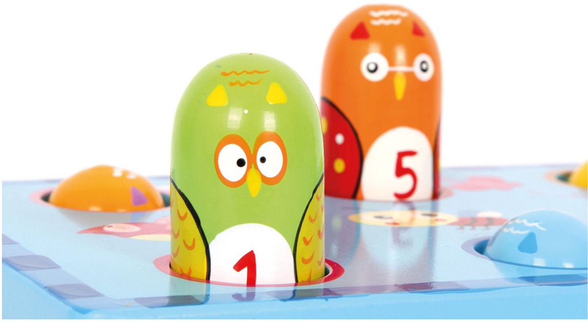 Small foot - motor skills game touch the bird