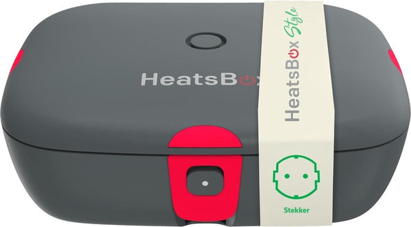 Faitron - heatsbox style - electrische lunchbox - rvs - verwarmde lunchbox - voor warme maaltijden - verschillende compartimenten - 220v