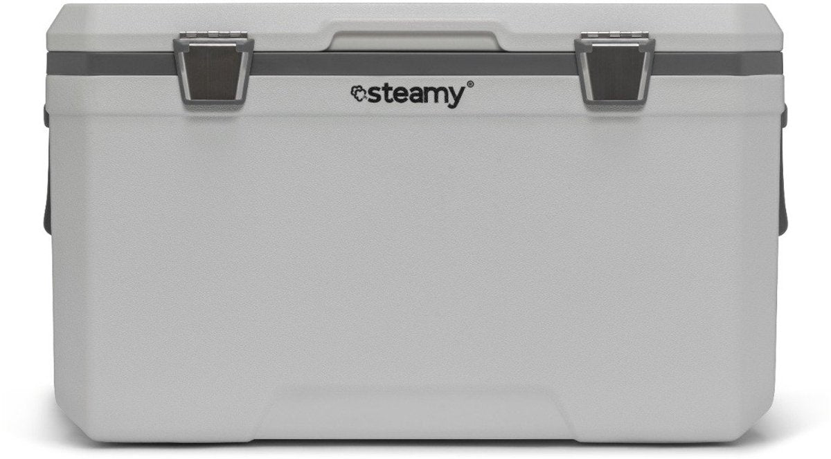 Steamy marine 70 - grote koelbox - speciaal voor op de boot - 70 liter - wit