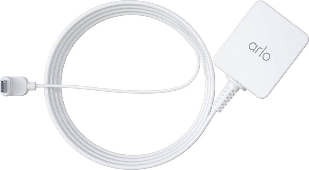 Arlo essential hd 2k stroomkabel voor buiten - stroomkabel (kabel 7.6 m) - gecertificeerd accessoire