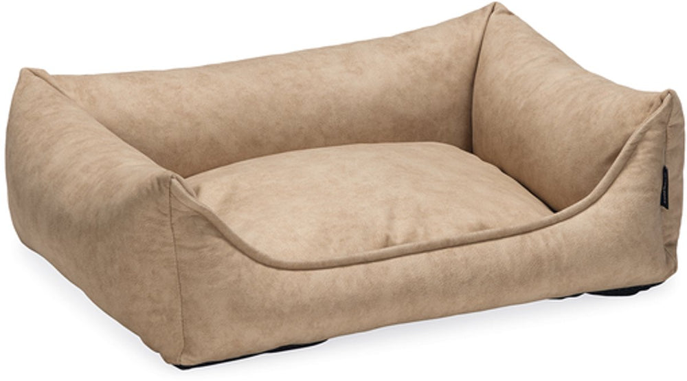 Beeztees lua - orthopedische hondenmand - beige - 70x50x21,5 cm