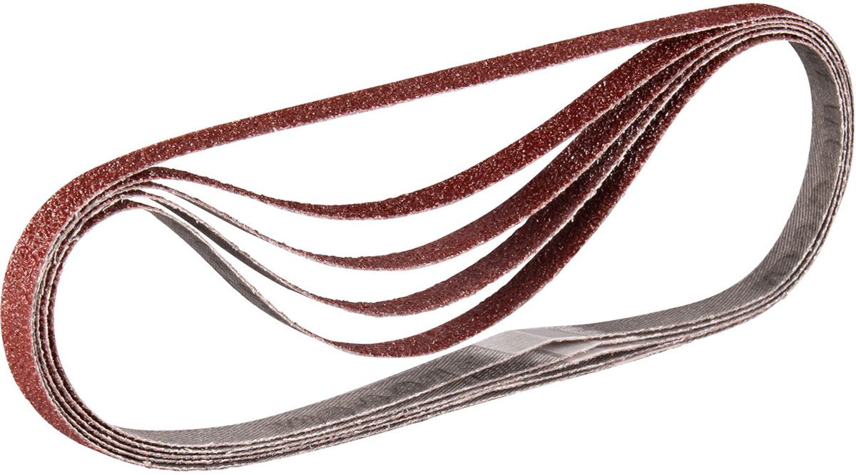 Makita p-43278 schuurband red - schuurband powervijl - schuurband stripschuurmachine - k80 - 9 x 533mm (5st)