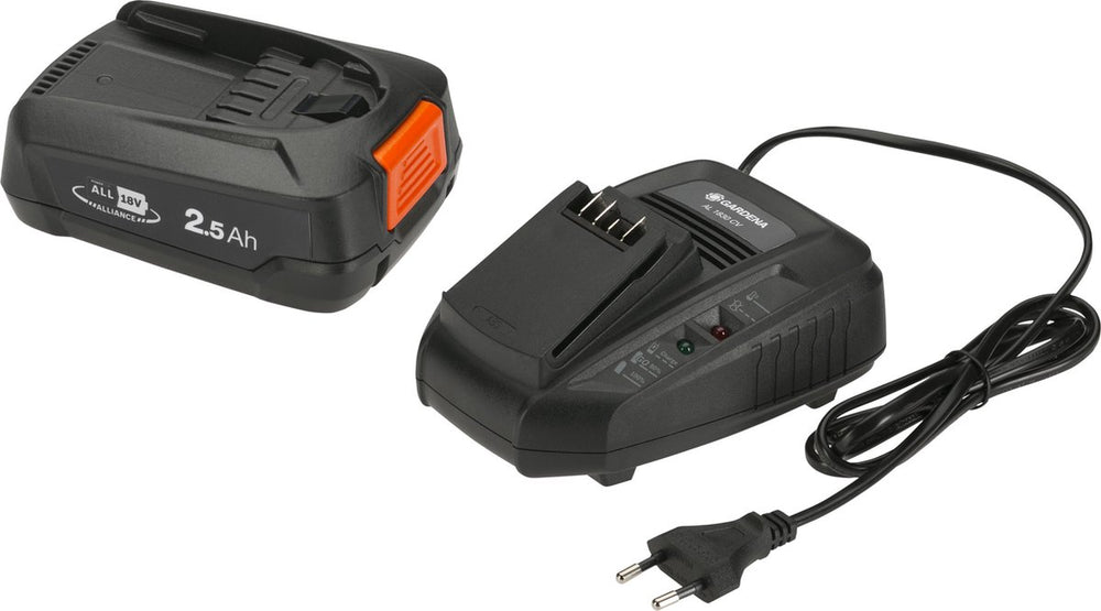 GARDENA GARDENA Startset P4A QC+1x2,5Ah