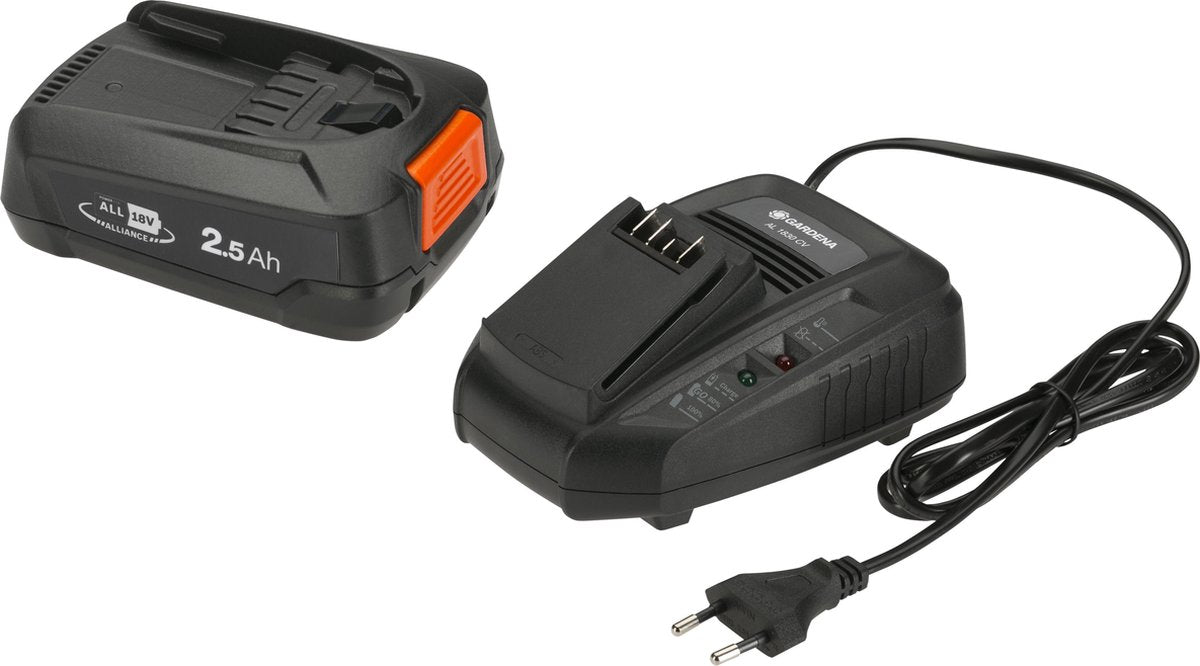GARDENA GARDENA Startset P4A QC+1x2,5Ah