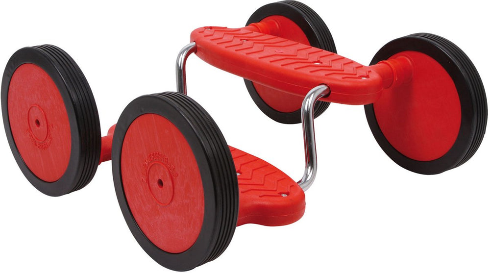 Small foot - pedal scooter rotini red