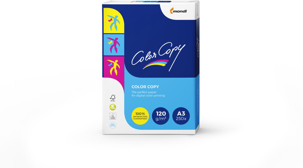 Color copy mondi printerpapier a3 120gr wit 250v