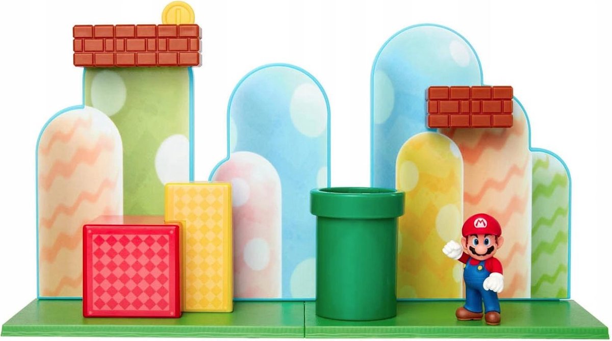 Nintendo super mario 6,5 cm actieset eikelvlaktes
