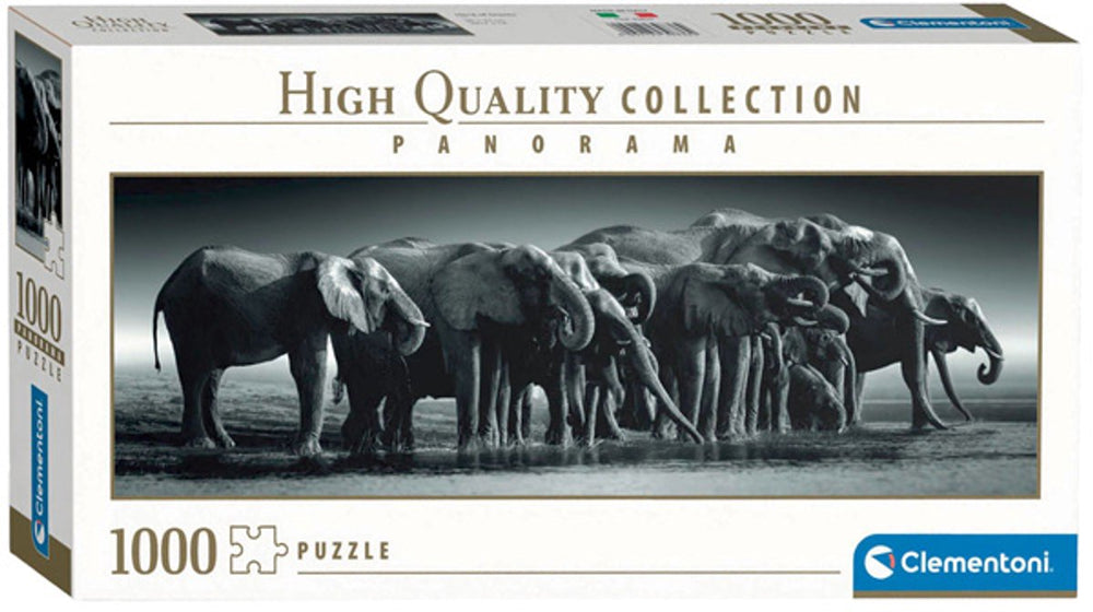 Clementoni - puzzel - 1000 stukjes - herd of giants - puzzel voor volwassenen - high quality collection