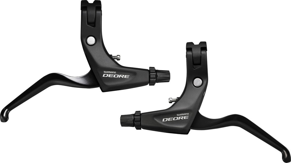 Shimano deore bl-t611 remhendel paar, v-brake, zwart
