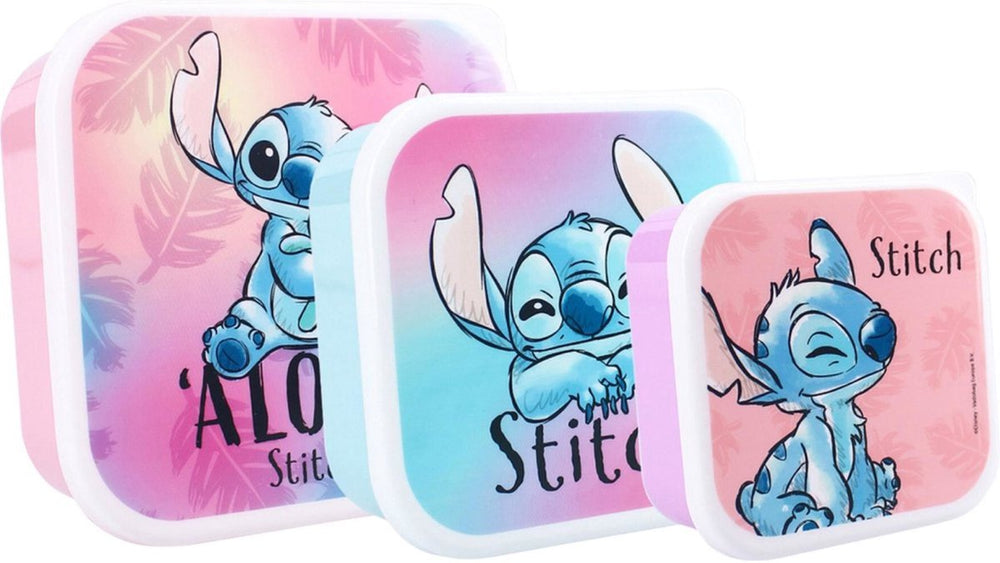 Disney stitch snackbox 3 in 1 verse hapjes
