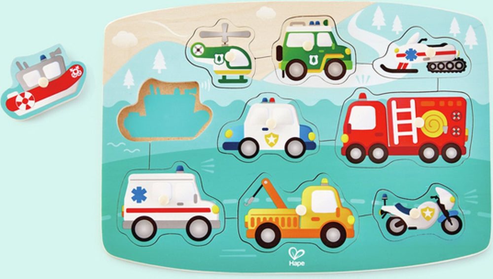 Hape puzzel voor noodgevallen