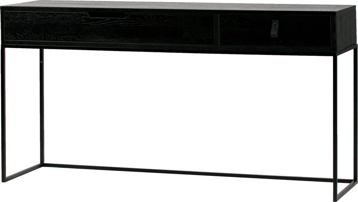 Woood silas sidetable - essen - blacknight - 74x140x40