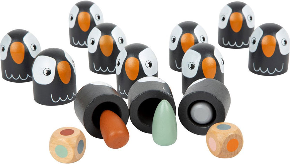 Small foot - houten memospel pinguin, 26dlg.