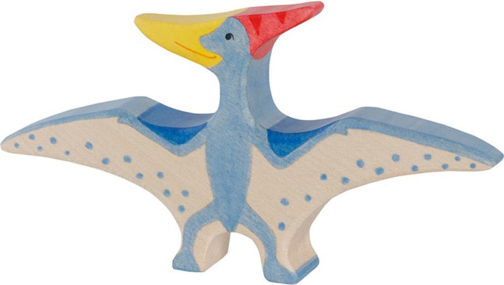 Holztiger dinos - pteranodon - 16x2,3x8,5cm - houten figuur - handgemaakt
