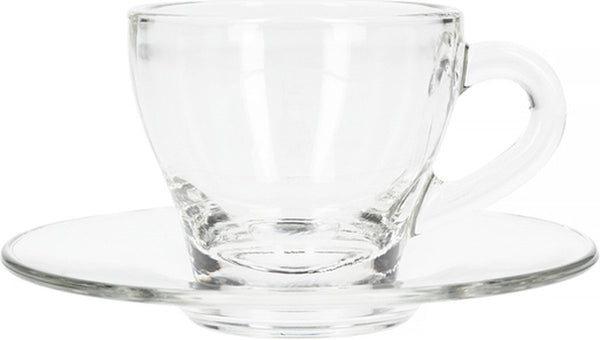 Bialetti - classic - set of 2 glass cups for espresso