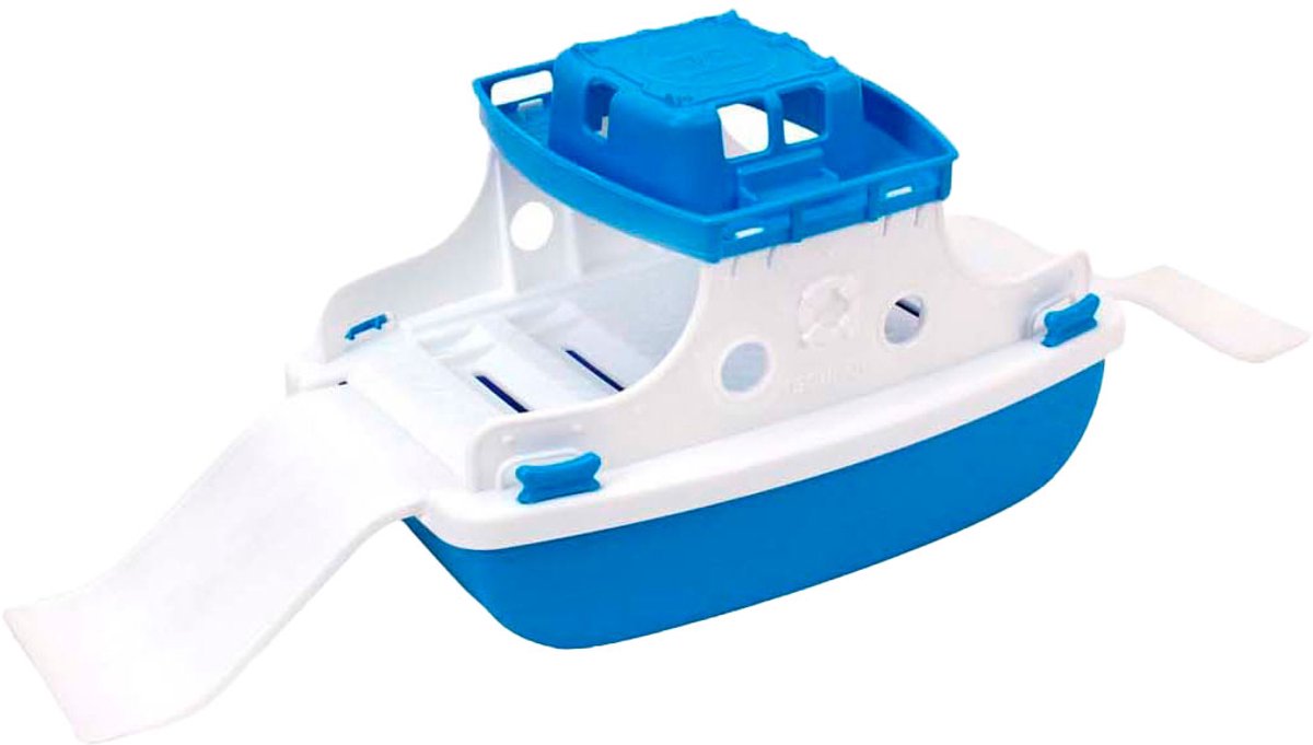 Zonplezier veerboot blauw wit