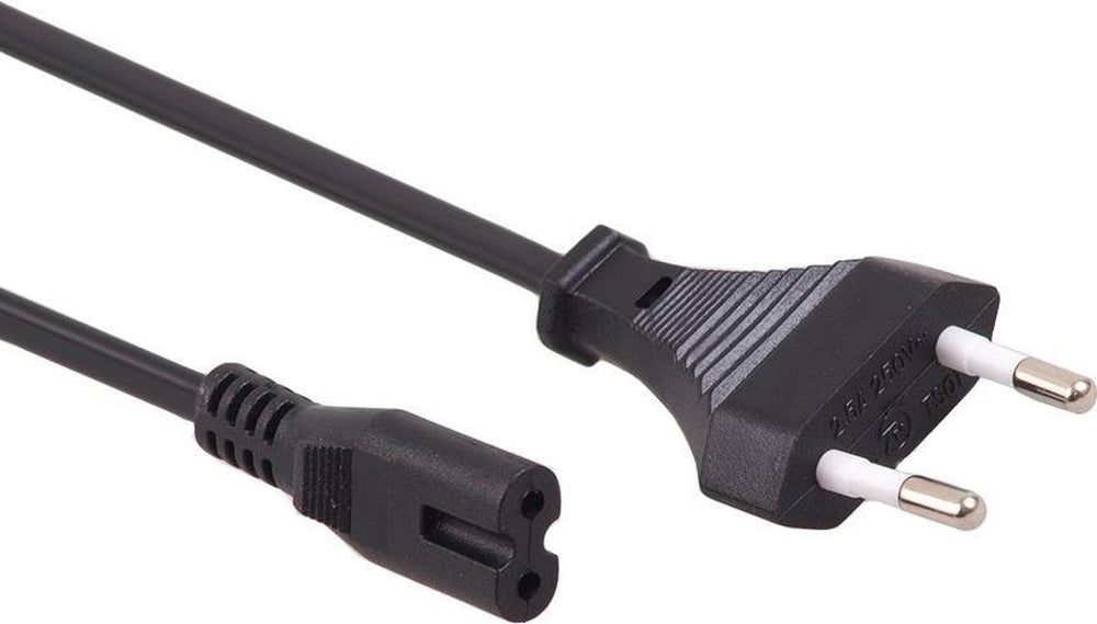 Maclean stroomkabel netsnoer eu 2 pin 1,5