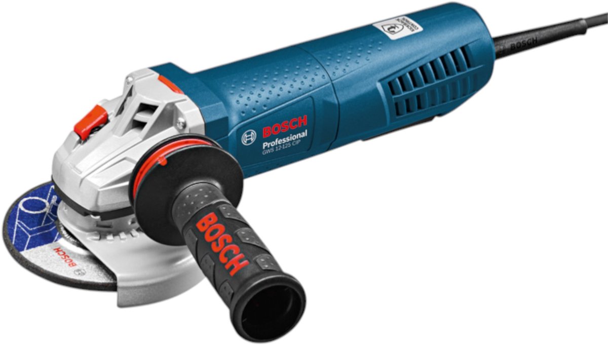 Bosch blauw bosch professional gws 12-125 haakse slijper 125mm 1200w - 06013a6101