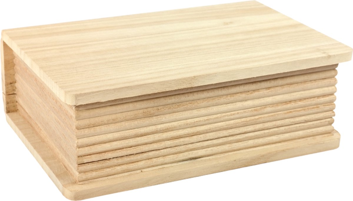 Creativ company versier je eigen houten opbergboek