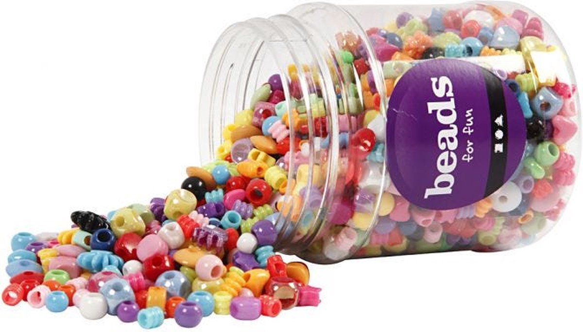 Creativ company https: www.cchobby.nl plastic-kralen-afm-6-20-mm-gatgrootte-1-5-6-mm-ca-1175-stuk-390-gr-700-ml-1-doosje