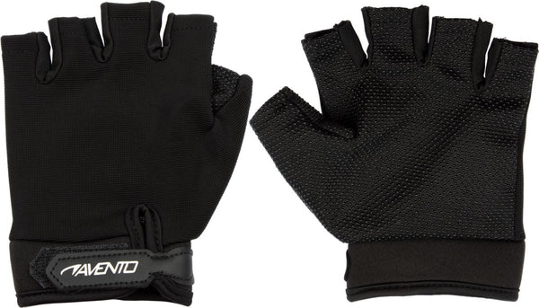 Avento fitness handschoenen mesh - zwart - l xl