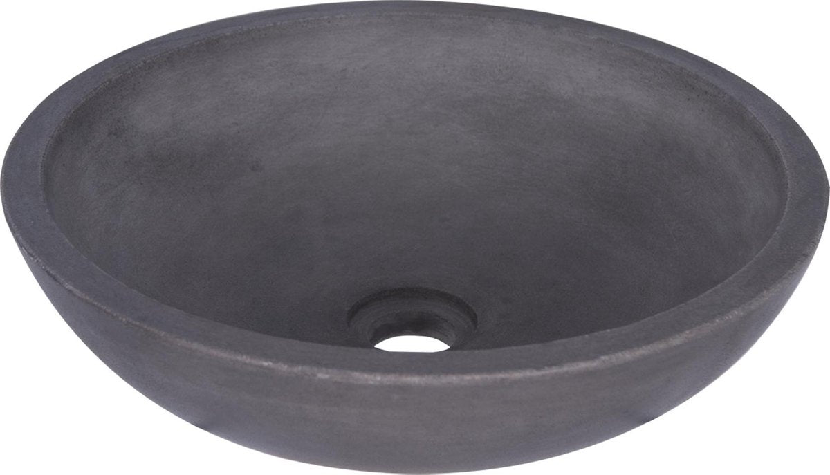 Differnz ravano wastafel diameter 40x12cm beton dg