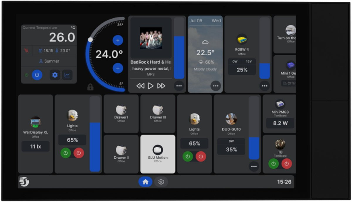 Shelly wall display xl black