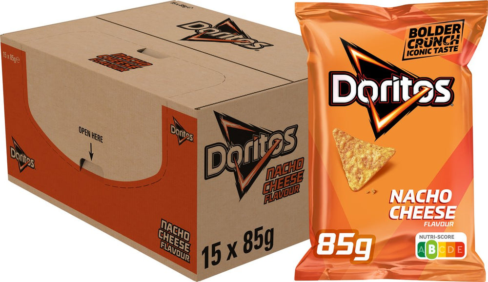 Doritos nacho cheese - tortilla chips - 15 x 85 gram