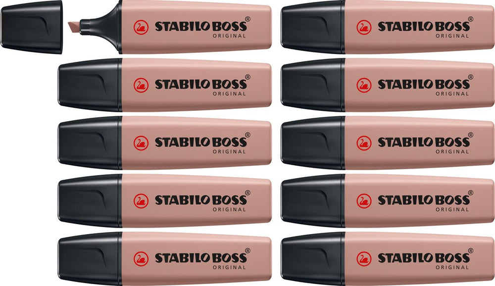 Stabilo boss original - markeerstift - amber - doos 10 stuks