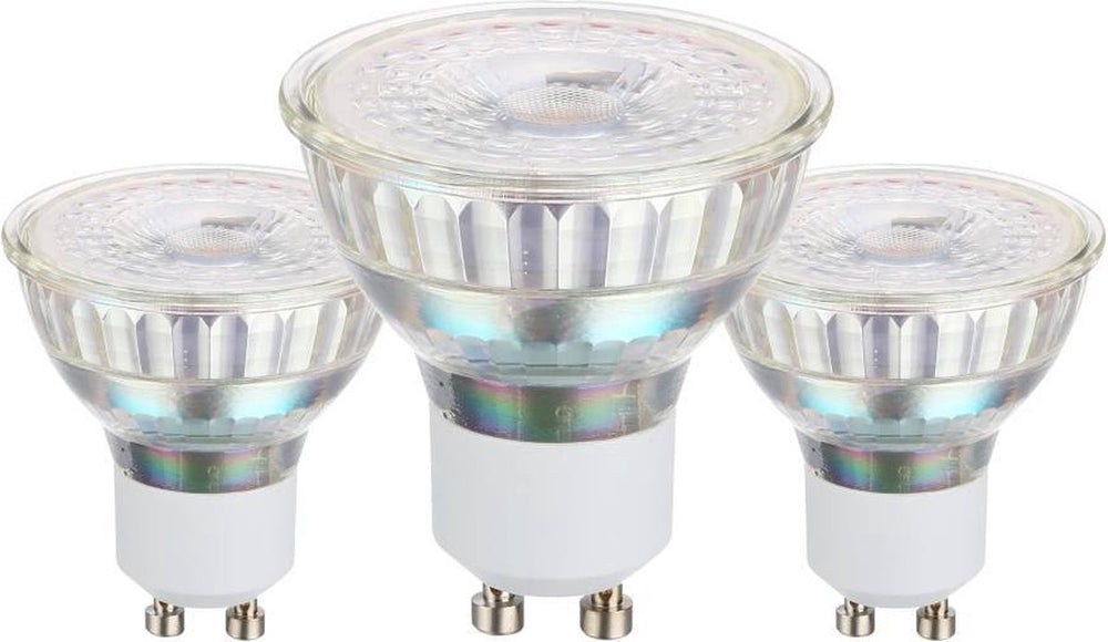 Eglo led lamp set 3 stuks - gu10 - ø 5 cm - helder - 3000k