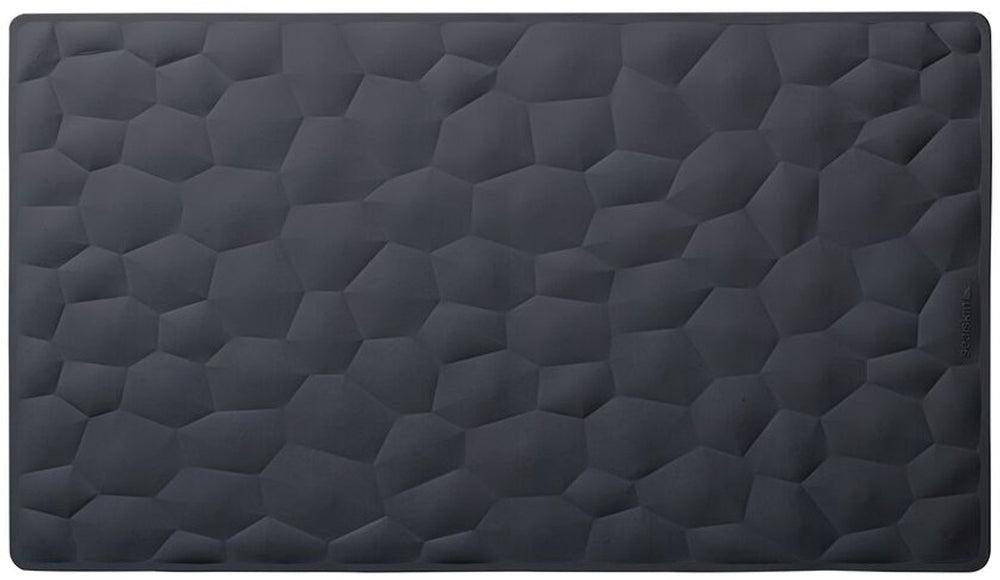 Sealskin jade - antislip badmat - 40x70 cm - grijs antraciet