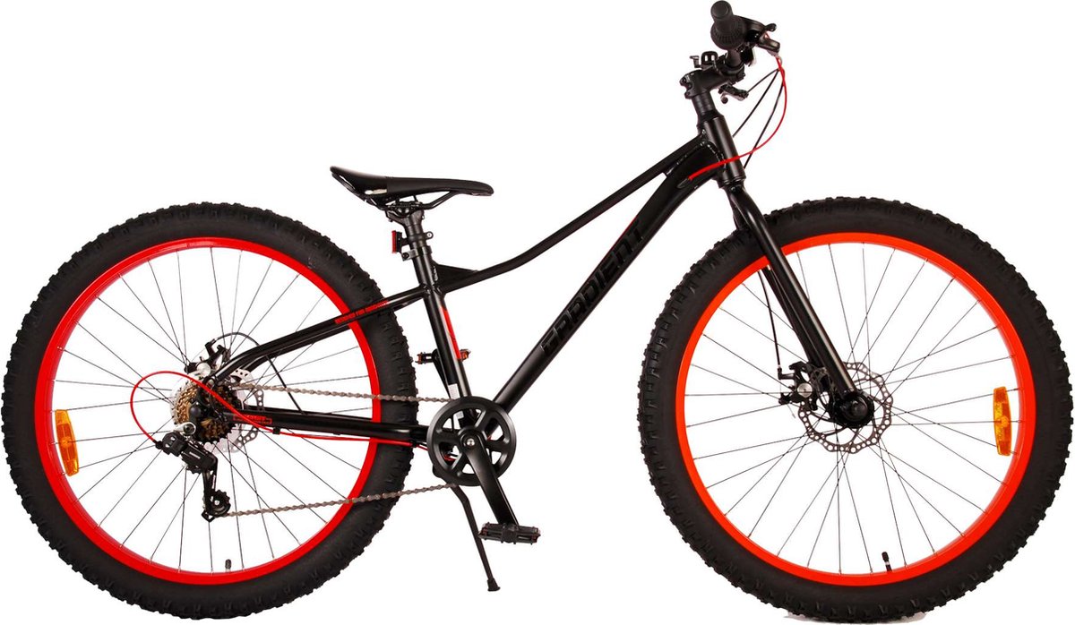 Volare Gradient Kinderfiets â Jongens â 26 inch â Zwart Oranje â 7 speed â Prime Collection