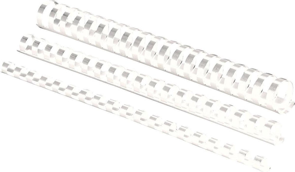 Fellowes bindruggen 10 mm wit, 100 stuks