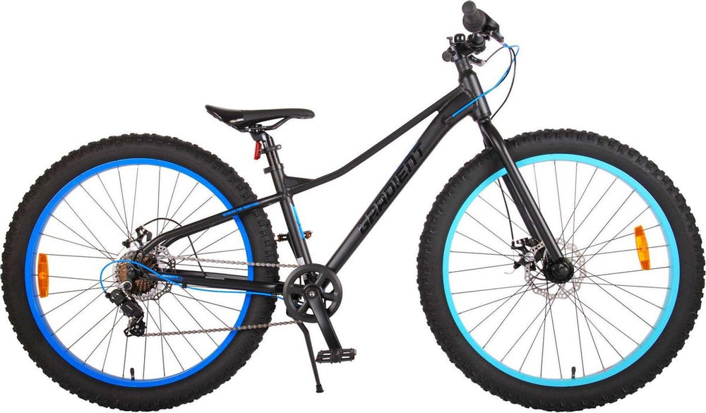 Volare gradiënt kinderfiets – jongens – 26 inch – zwart blauw – 7 versnellingen – prime collectie