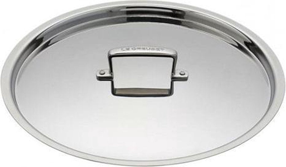 Le creuset rvs deksel 30cm
