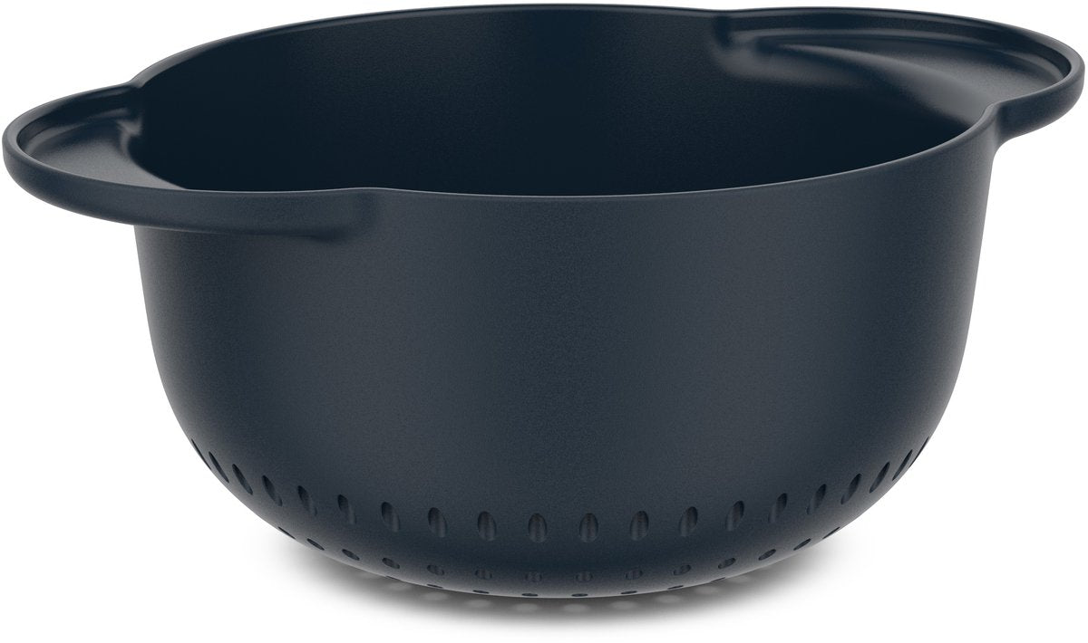 Mepal vergiet chef it - 1500 ml - antislip bodem voor extra grip - past in beslagkom 1500 ml - vaatwasmachinebestendig - bakspullen - navy