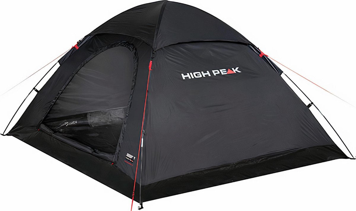 High peak monodome xl koepeltent - zwart - 4 persoons