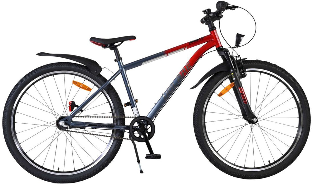 Volare xc race kinderfiets - 26 inch - rood grijs - shimano nexus 3